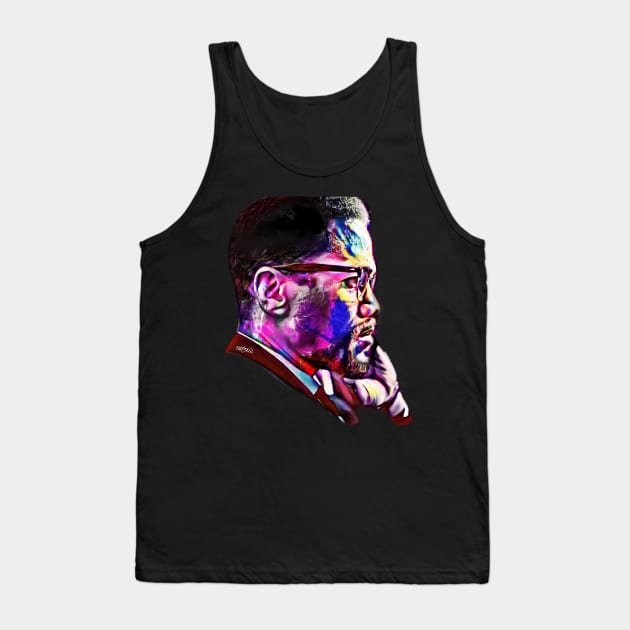 BHM: Malcolm X Tank Top by Esoteric Fresh 